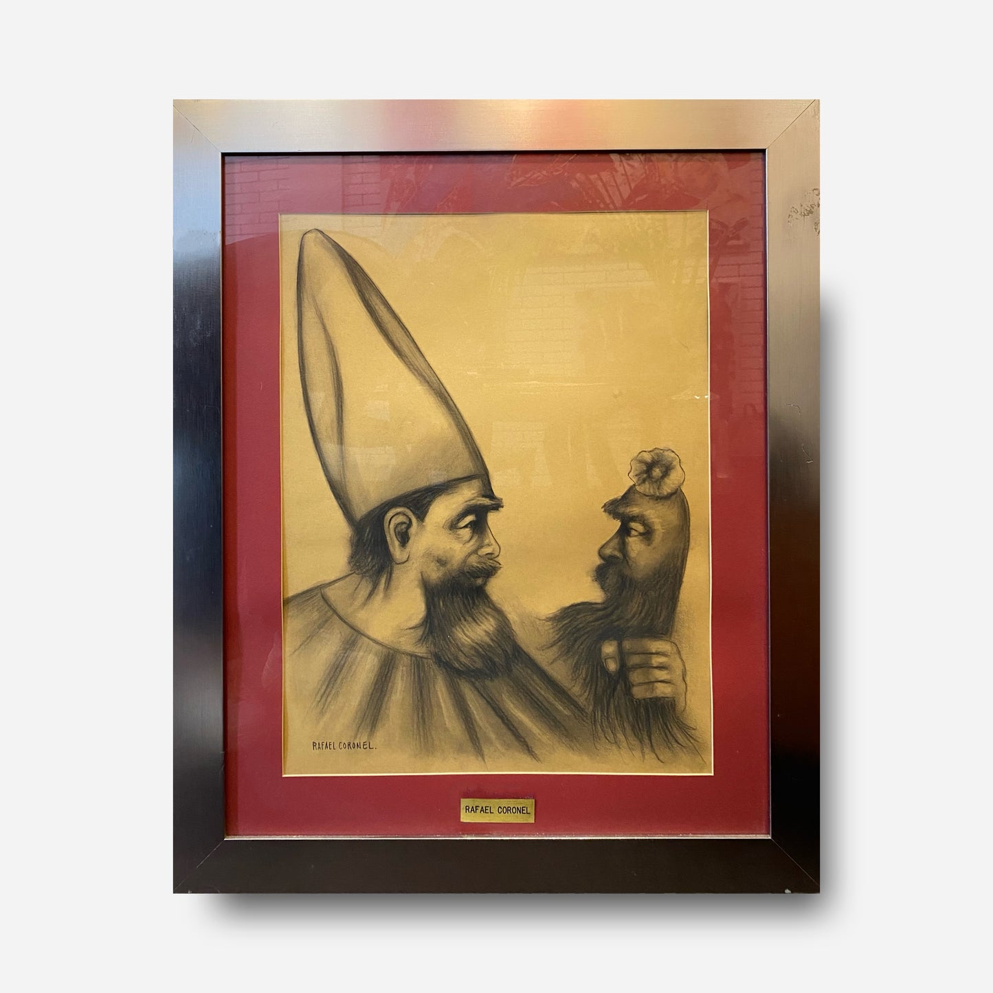Wizard with head