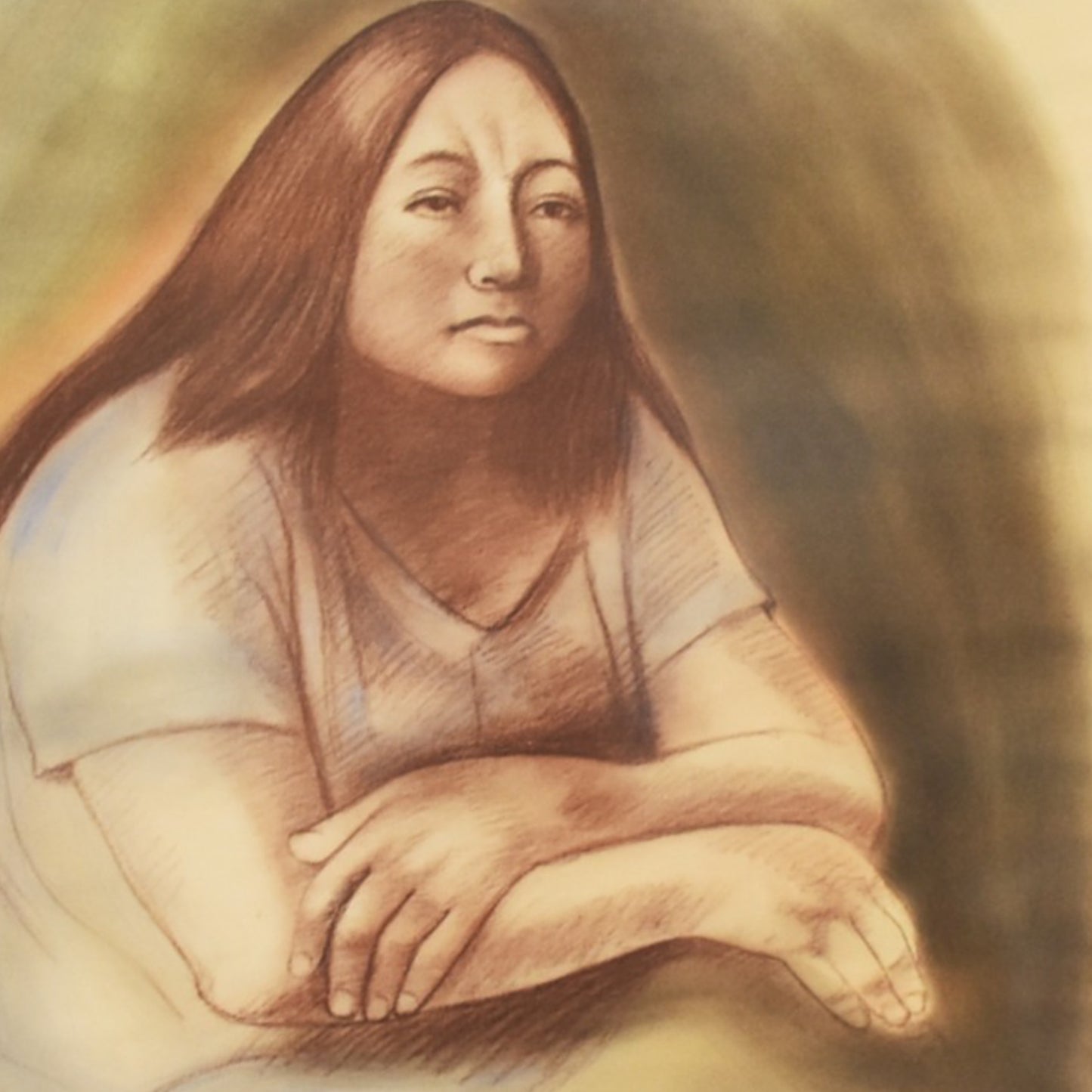 Woman with indigenous traces