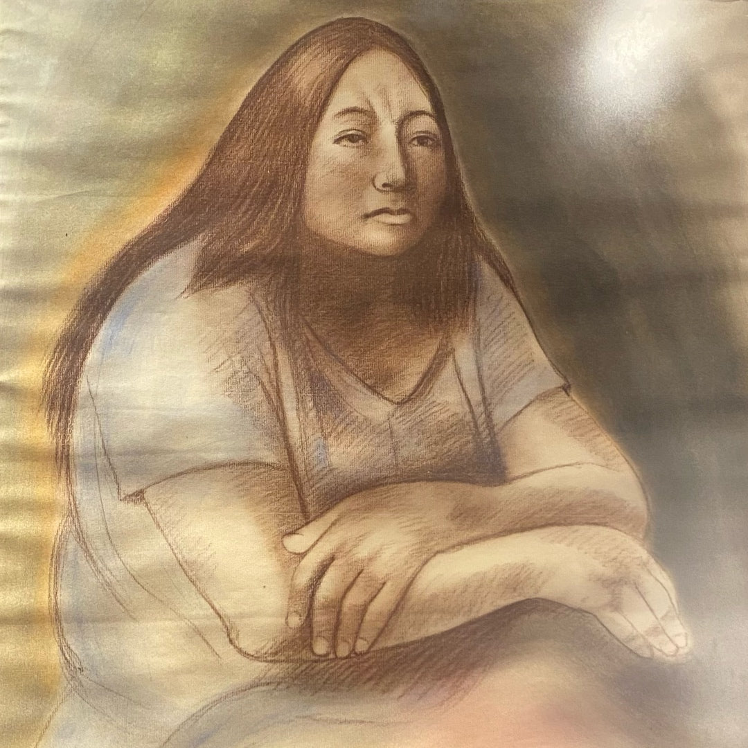 Woman with indigenous traces