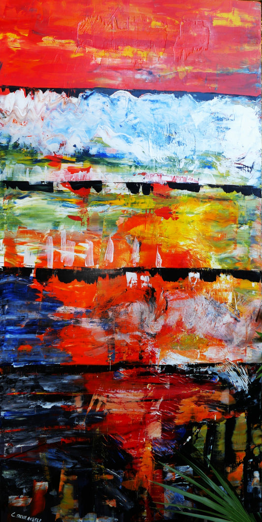 laura silva abstract art, local art