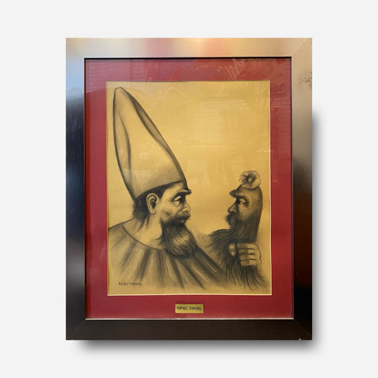 Wizard with head