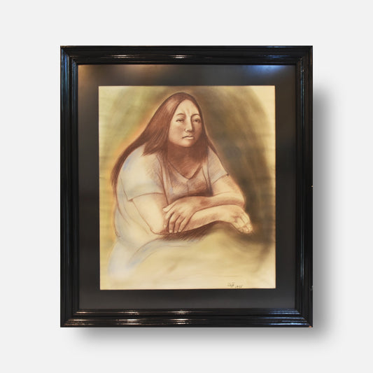 Woman with indigenous traces
